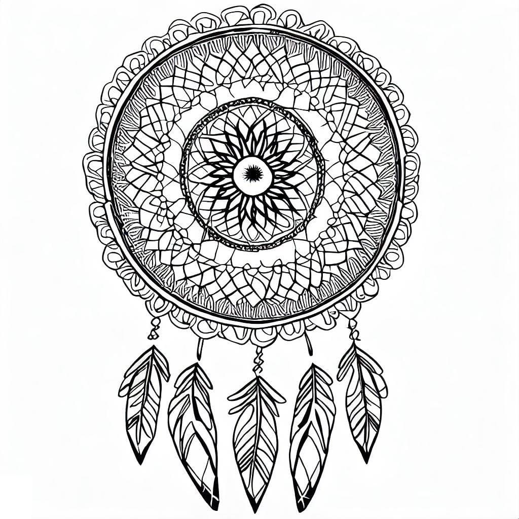 Mandalas Attrape rêves 47